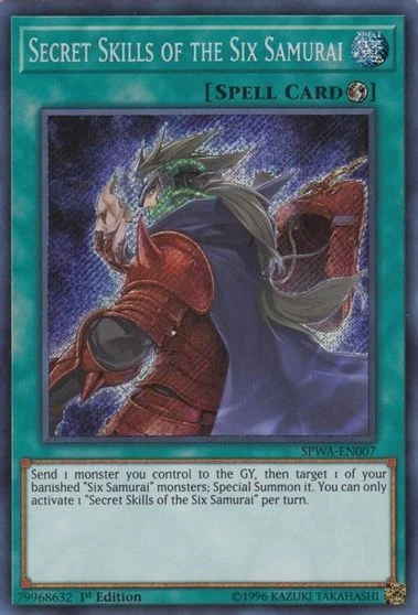Secret Skills of the Six Samurai SPWA-EN007