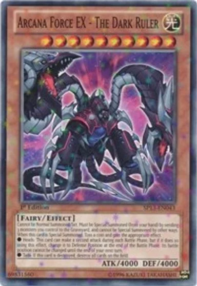 Arcana Force EX - The Dark Ruler [Starfoil] SP13-EN043