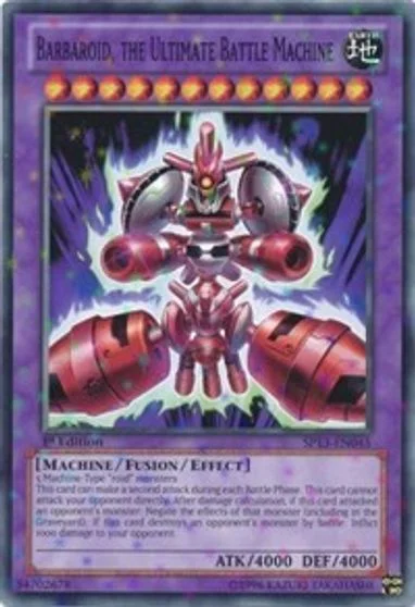 Barbaroid, the Ultimate Battle Machine [Starfoil] SP13-EN045