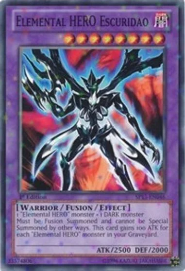 Elemental HERO Escuridao [Starfoil] SP13-EN046
