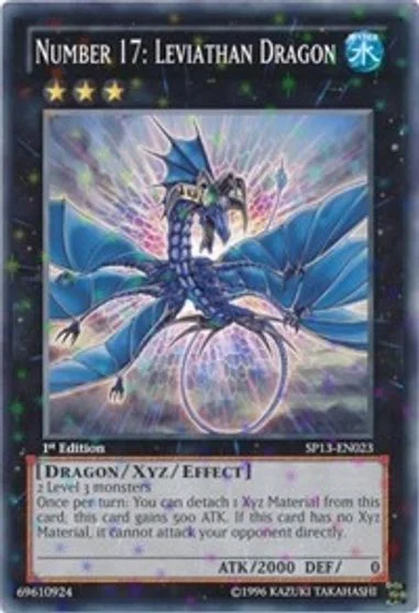 Number 17: Leviathan Dragon [Starfoil] SP13-EN023
