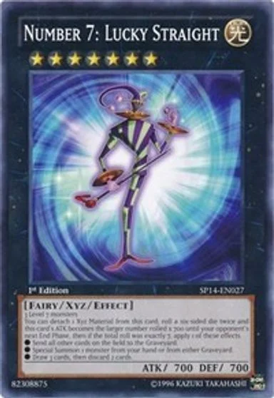 Number 7: Lucky Straight SP14-EN027