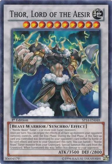 Thor, Lord of the Aesir [Starfoil] SP14-EN048