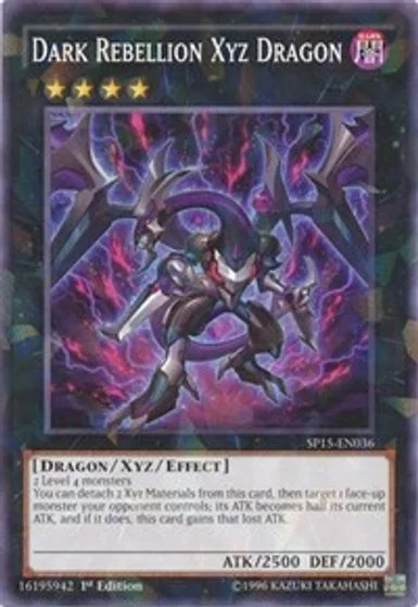 Dark Rebellion Xyz Dragon SP15-EN036