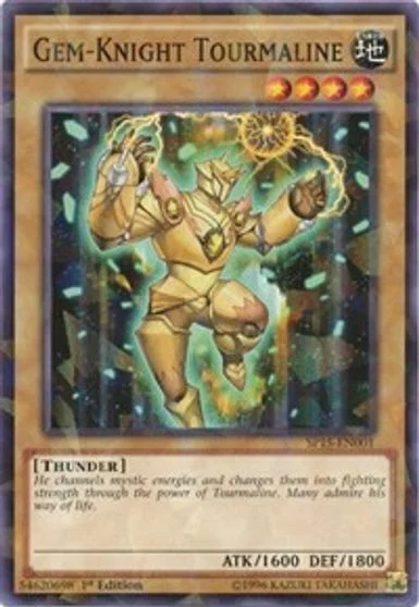 Gem-Knight Tourmaline [Shatterfoil] SP15-EN001