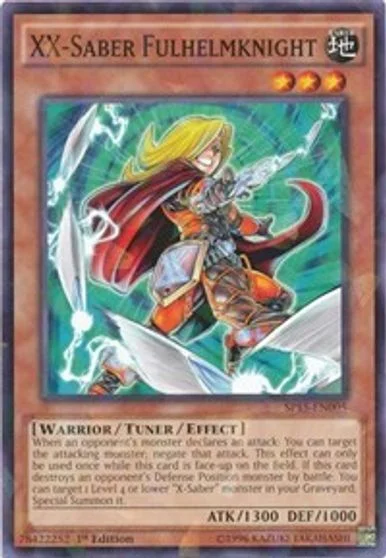 XX-Saber Fulhelmknight [Shatterfoil] SP15-EN005