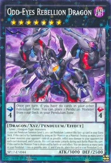 Odd-Eyes Rebellion Dragon SP17-EN044