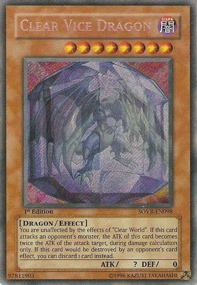 Clear Vice Dragon [1st Edition] SOVR-EN098