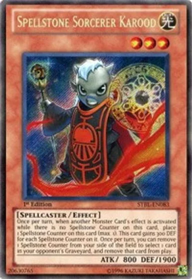 Spellstone Sorcerer Karood [1st Edition] STBL-EN083