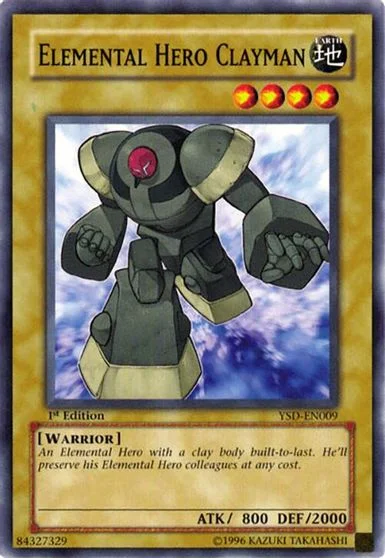 Elemental HERO Clayman YSD-EN009
