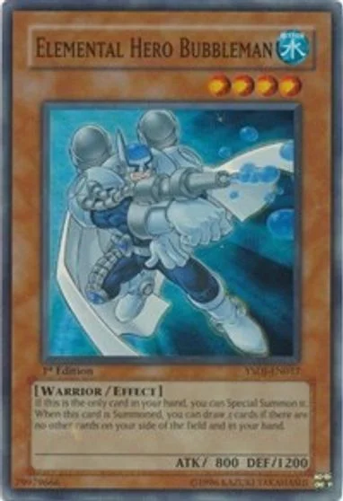 Elemental HERO Bubbleman YSDJ-EN017