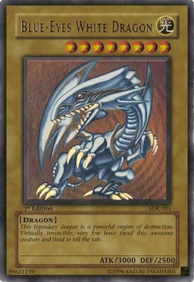 Blue-Eyes White Dragon SDK-001