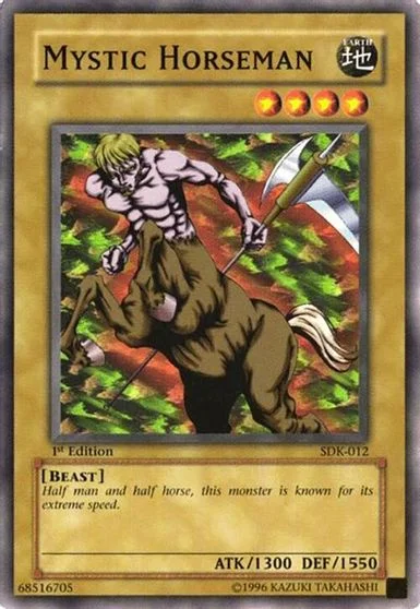 Mystic Horseman [1st Edition] SDK-012