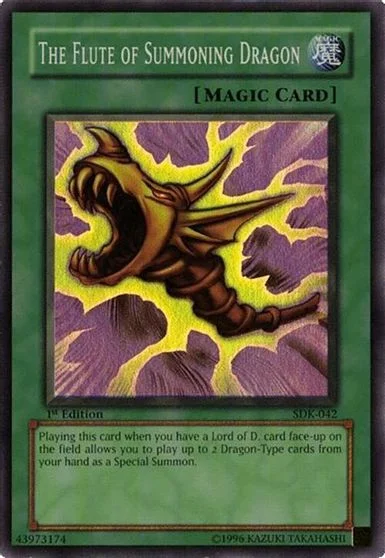 The Flute of Summoning Dragon [1st Edition] SDK-042
