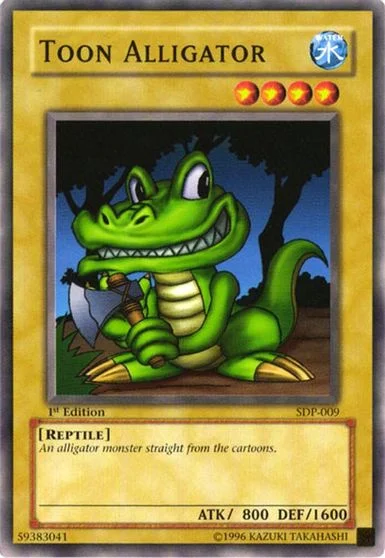 Toon Alligator [1st Edition] SDP-009