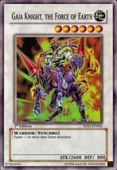 Gaia Knight, the Force of Earth [1st Edition] 5DS1-EN042