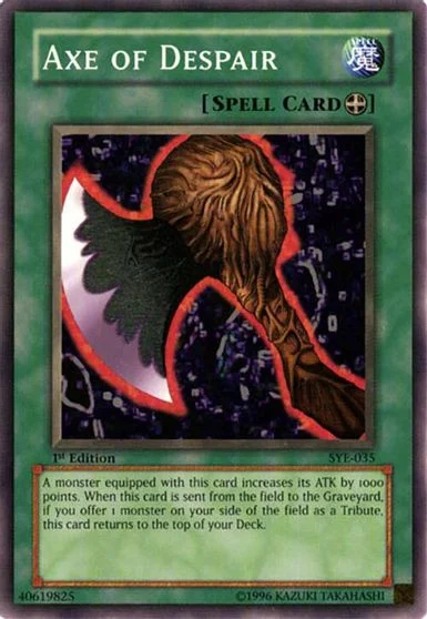 Axe of Despair [1st Edition] SYE-035
