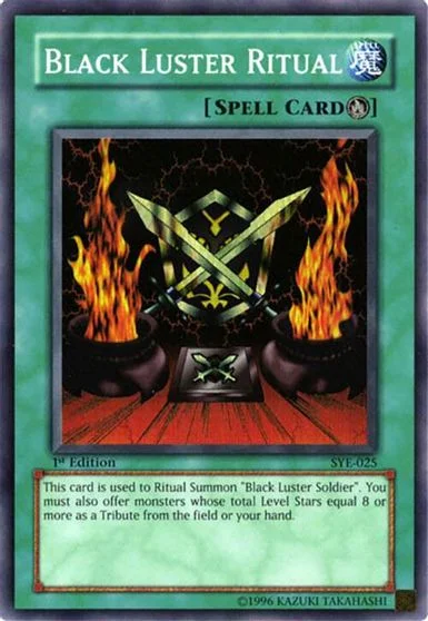 Black Luster Ritual [1st Edition] SYE-025