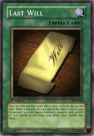 Last Will SYE-031