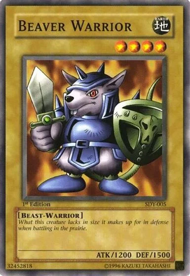Beaver Warrior [1st Edition] SDY-005