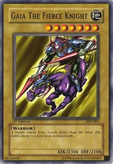 Gaia The Fierce Knight [1st Edition] SDY-007
