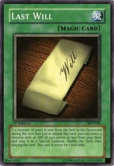 Last Will SDY-039