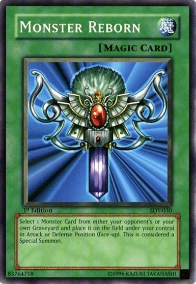 Monster Reborn [1st Edition] SDY-030
