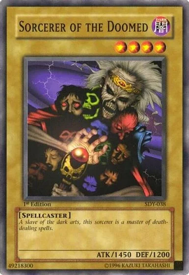 Sorcerer of the Doomed [1st Edition] SDY-038