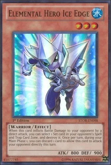 Elemental Hero Ice Edge STOR-EN098