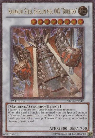Karakuri Steel Shogun mdl 00X Bureido [1st Edition] STOR-EN042
