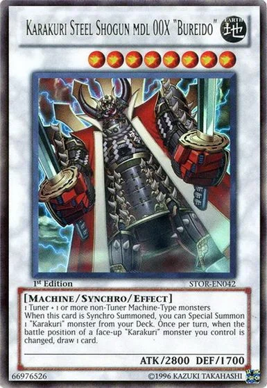 Karakuri Steel Shogun mdl 00X Bureido STOR-EN042