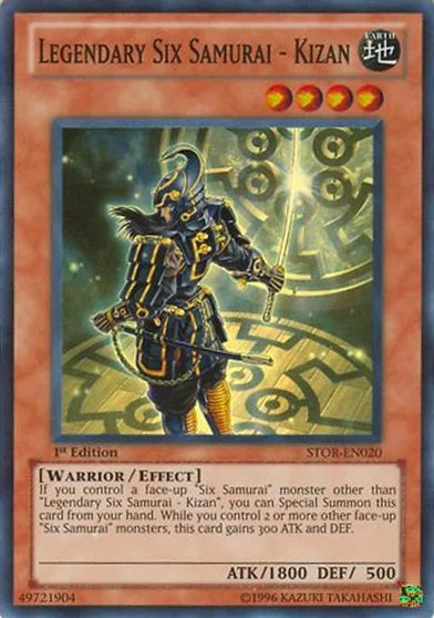 Legendary Six Samurai - Kizan [1st Edition] STOR-EN020