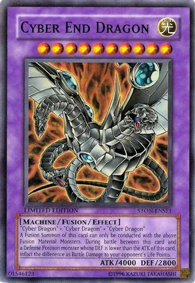 Cyber End Dragon STON-ENSE1