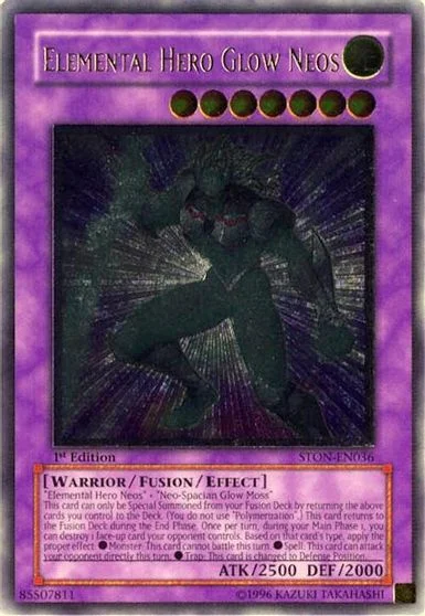 Elemental HERO Glow Neos STON-EN036
