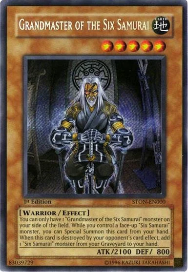 Grandmaster of the Six Samurai STON-EN000