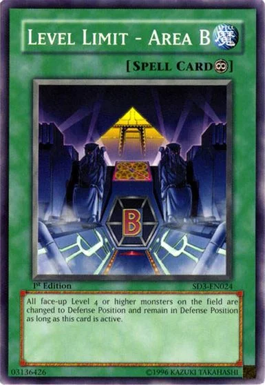 Level Limit - Area B SD3-EN024
