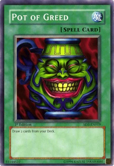 Pot of Greed SD3-EN019