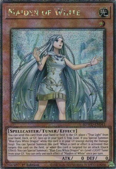 Maiden of White [Quarter Century Secret Rare] SDWD-EN041