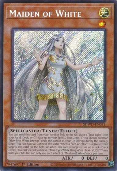 Maiden of White [Secret Rare] SDWD-EN041