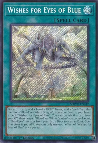 Wishes for Eyes of Blue [Secret Rare] SDWD-EN042