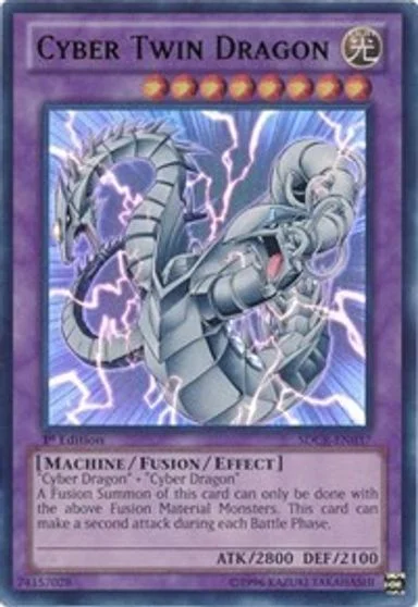 Cyber Twin Dragon [1st Edition] SDCR-EN037