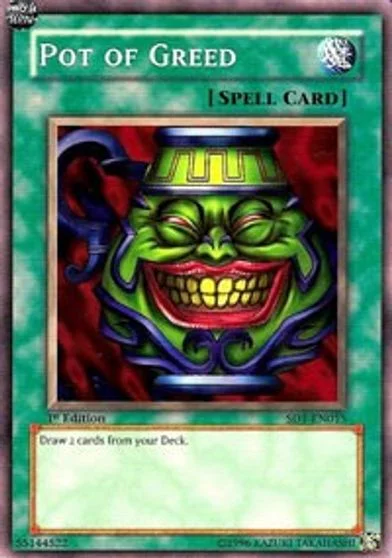 Pot of Greed [1st Edition] SD1-EN015
