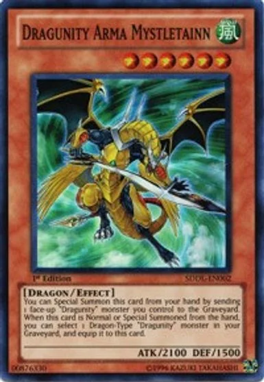 Dragunity Arma Mystletainn SDDL-EN002