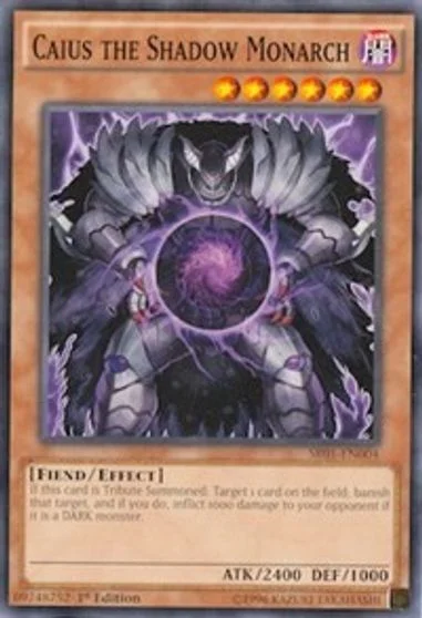 Caius the Shadow Monarch SR01-EN004