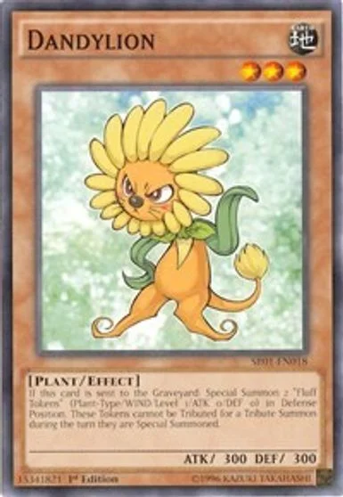 Dandylion [1st Edition] SR01-EN018
