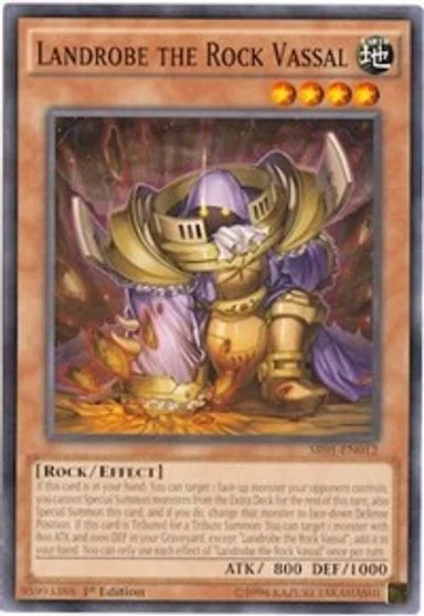 Landrobe the Rock Vassal [1st Edition] SR01-EN012