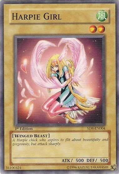 Harpie Girl [1st Edition] SD8-EN004