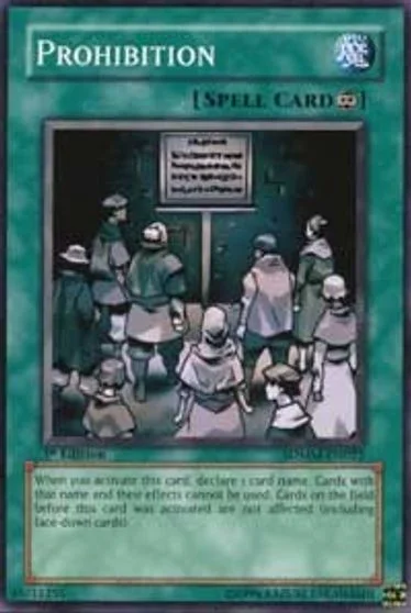 Prohibition SDMM-EN022