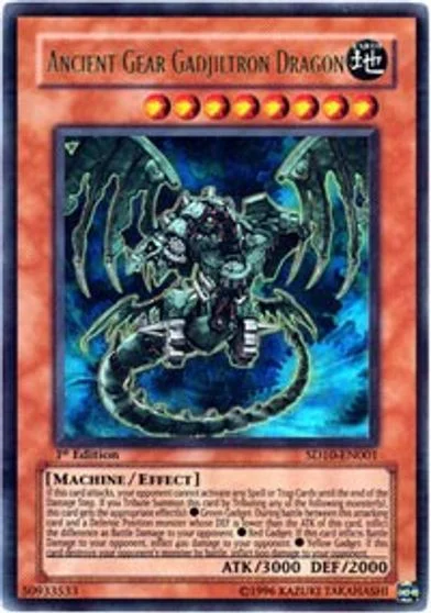 Ancient Gear Gadjiltron Dragon SD10-EN001