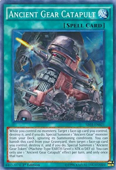 Ancient Gear Catapult SR03-EN021